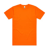 BLOCK TEE SAFETY ORANGE SMALL